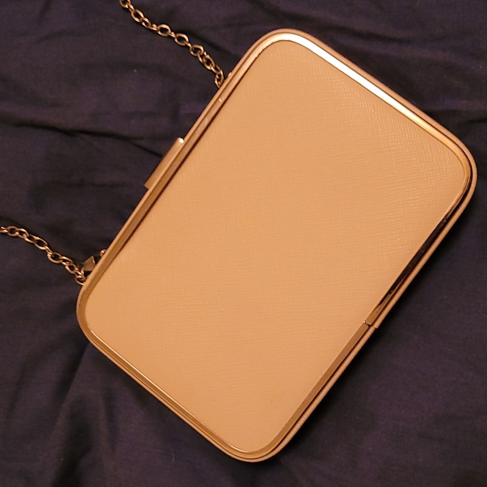 Ivory clutch purse